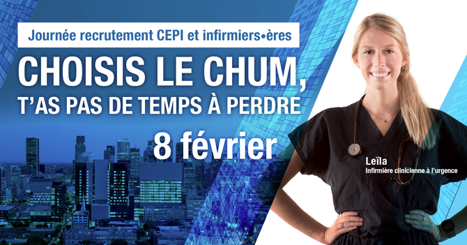 Journee De Recrutement Cepi Et Infirmieres Es Deux Heures Pour Obtenir Un Emploi Au Chum